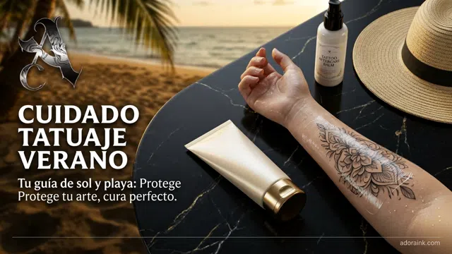 Cuidado del tatuaje en verano: Sol, playa y piscina sin perder color ni sufrir infecciones