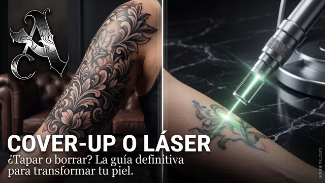 ¿Cover-Up o Láser? Tus mejores opciones para disimular o borrar un tatuaje antiguo