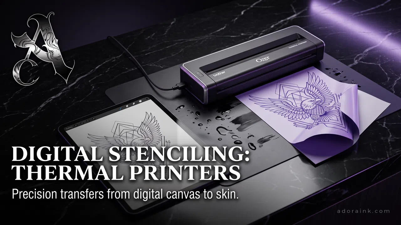 El diseño de stencils en la era digital: Cómo los iPad y las termocopiadoras perfeccionaron el encaje del calco